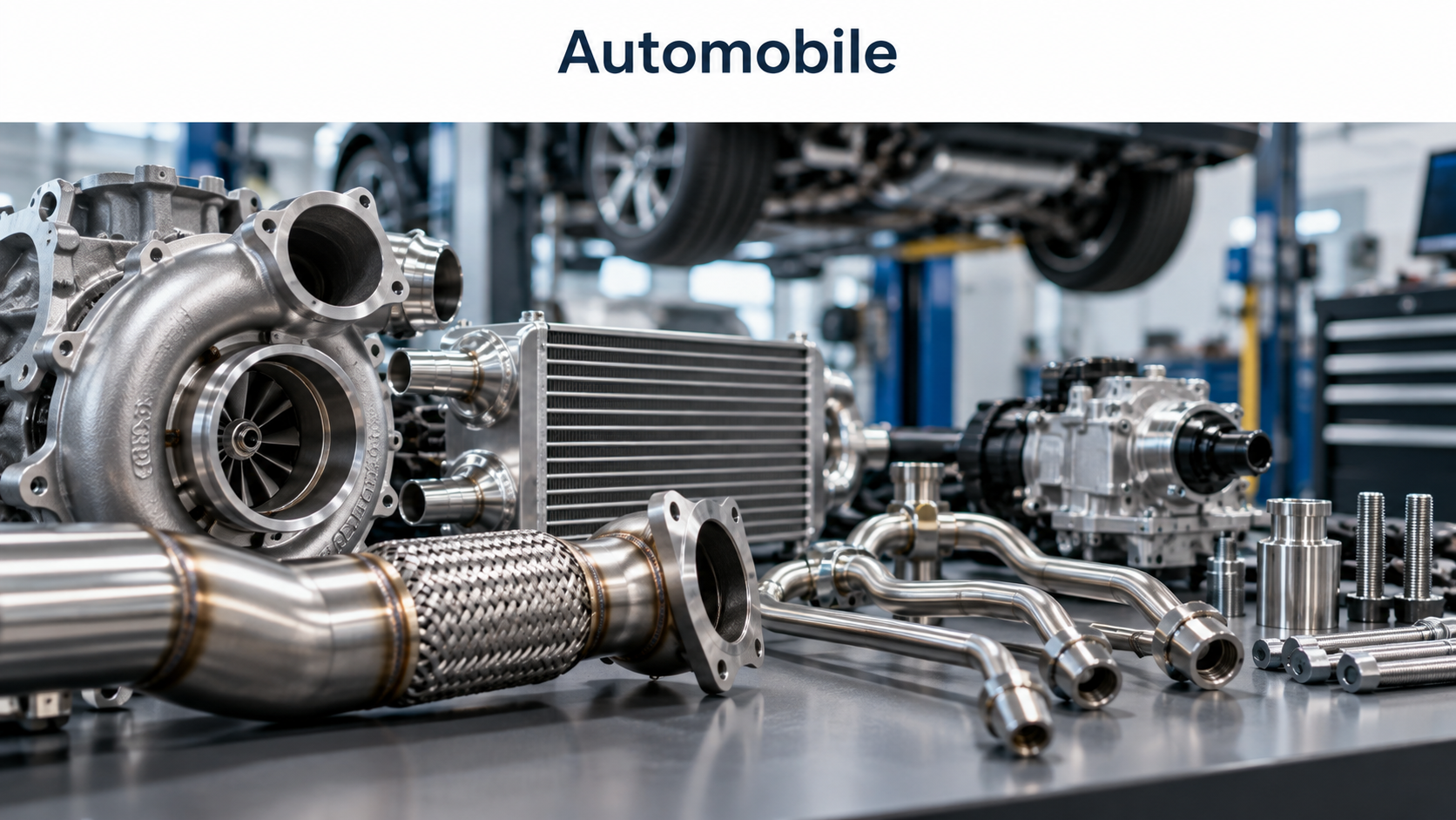 Composants automobiles de précision pour applications industrielles